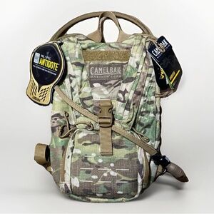 NEW Camelbak Ambush Multi-cam Hydration Pack - 100oz Reservoir Mil Spec Antidote